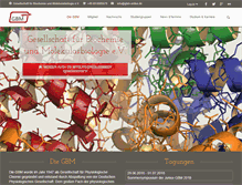 Tablet Screenshot of gbm-online.de
